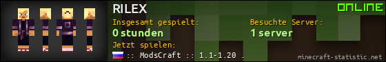 Benutzerleisten 560x90 für RILEX