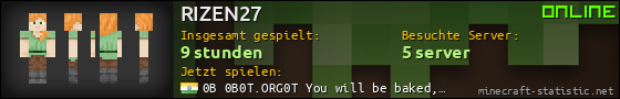 Benutzerleisten 560x90 für RIZEN27