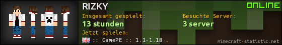 Benutzerleisten 560x90 für RIZKY