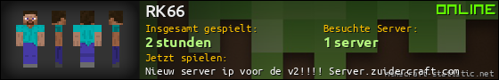 Benutzerleisten 560x90 für RK66