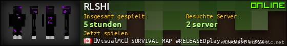 Benutzerleisten 560x90 für RLSHI