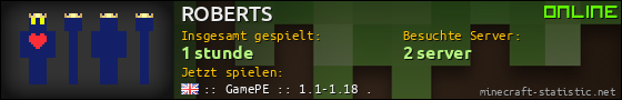 Benutzerleisten 560x90 für ROBERTS