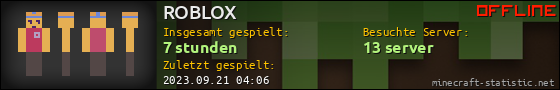 Benutzerleisten 560x90 für ROBLOX