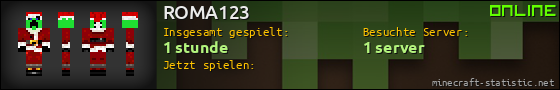 Benutzerleisten 560x90 für ROMA123