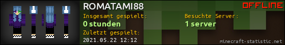 Benutzerleisten 560x90 für ROMATAMI88