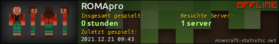 Benutzerleisten 560x90 für ROMApro