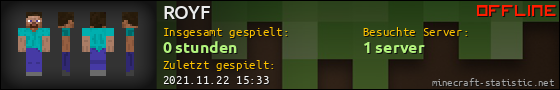 Benutzerleisten 560x90 für ROYF