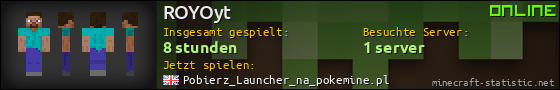 Benutzerleisten 560x90 für ROYOyt