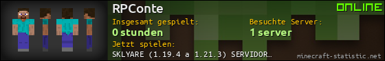 Benutzerleisten 560x90 für RPConte