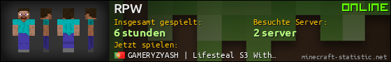 Benutzerleisten 560x90 für RPW