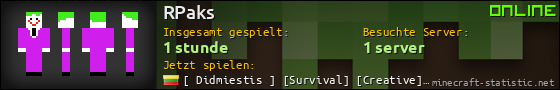 Benutzerleisten 560x90 für RPaks