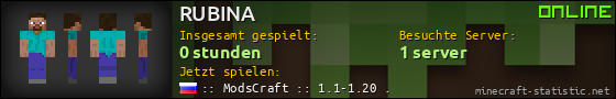 Benutzerleisten 560x90 für RUBINA