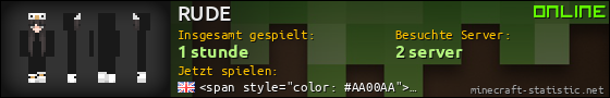 Benutzerleisten 560x90 für RUDE
