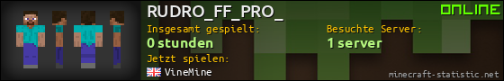 Benutzerleisten 560x90 für RUDRO_FF_PRO_