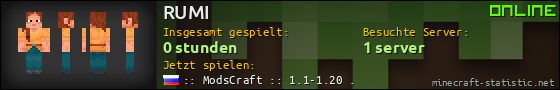 Benutzerleisten 560x90 für RUMI