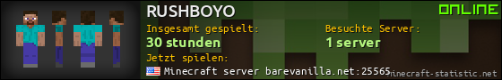 Benutzerleisten 560x90 für RUSHBOYO