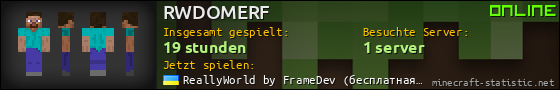 Benutzerleisten 560x90 für RWDOMERF