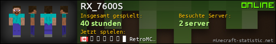 Benutzerleisten 560x90 für RX_7600S