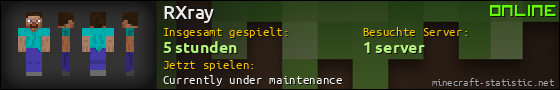 Benutzerleisten 560x90 für RXray