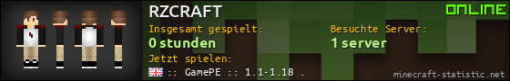 Benutzerleisten 560x90 für RZCRAFT