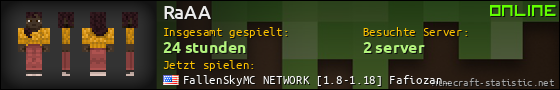 Benutzerleisten 560x90 für RaAA
