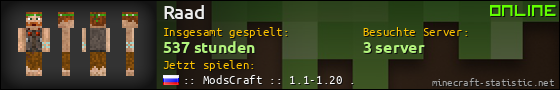 Benutzerleisten 560x90 für Raad