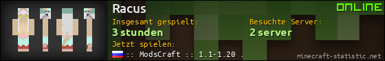 Benutzerleisten 560x90 für Racus