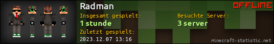 Benutzerleisten 560x90 für Radman