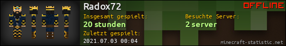 Benutzerleisten 560x90 für Radox72
