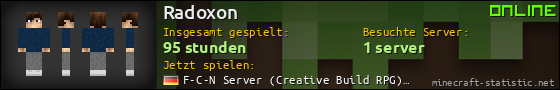 Benutzerleisten 560x90 für Radoxon