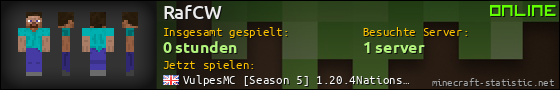 Benutzerleisten 560x90 für RafCW