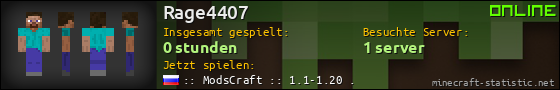 Benutzerleisten 560x90 für Rage4407