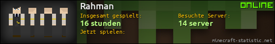 Benutzerleisten 560x90 für Rahman