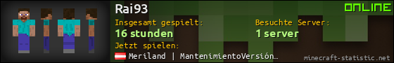Benutzerleisten 560x90 für Rai93