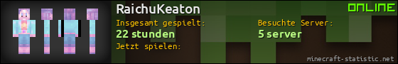 Benutzerleisten 560x90 für RaichuKeaton