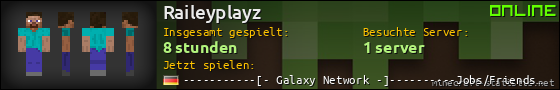 Benutzerleisten 560x90 für Raileyplayz