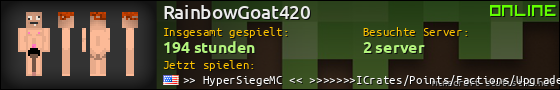 Benutzerleisten 560x90 für RainbowGoat420