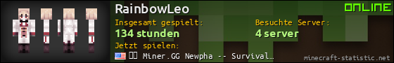 Benutzerleisten 560x90 für RainbowLeo