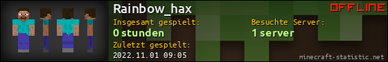 Benutzerleisten 560x90 für Rainbow_hax