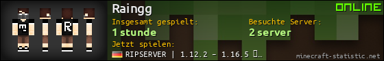 Benutzerleisten 560x90 für Raingg