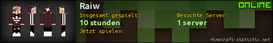 Benutzerleisten 560x90 für Raiw