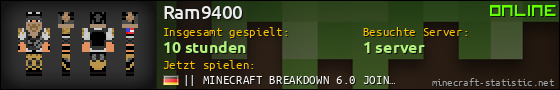 Benutzerleisten 560x90 für Ram9400