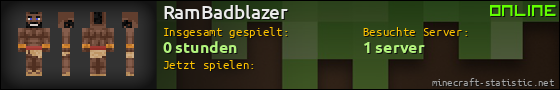 Benutzerleisten 560x90 für RamBadblazer