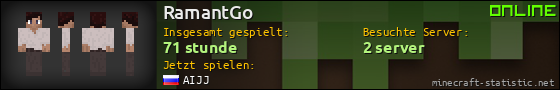 Benutzerleisten 560x90 für RamantGo