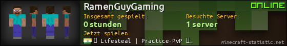 Benutzerleisten 560x90 für RamenGuyGaming