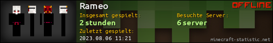 Benutzerleisten 560x90 für Rameo