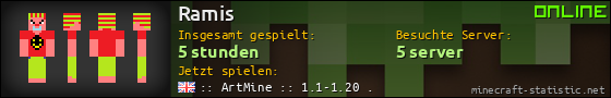 Benutzerleisten 560x90 für Ramis
