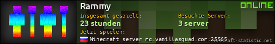 Benutzerleisten 560x90 für Rammy