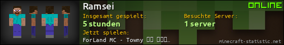 Benutzerleisten 560x90 für Ramsei