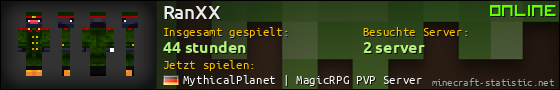 Benutzerleisten 560x90 für RanXX